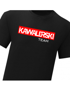 T-shirt dla na wieczór kawalerski "Kawalerski Team" - czarny 2