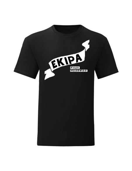 T-shirt dla na wieczór kawalerski "Ekipa pana młodego" - czarny