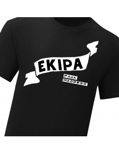T-shirt dla na wieczór kawalerski "Ekipa pana młodego" - czarny 2